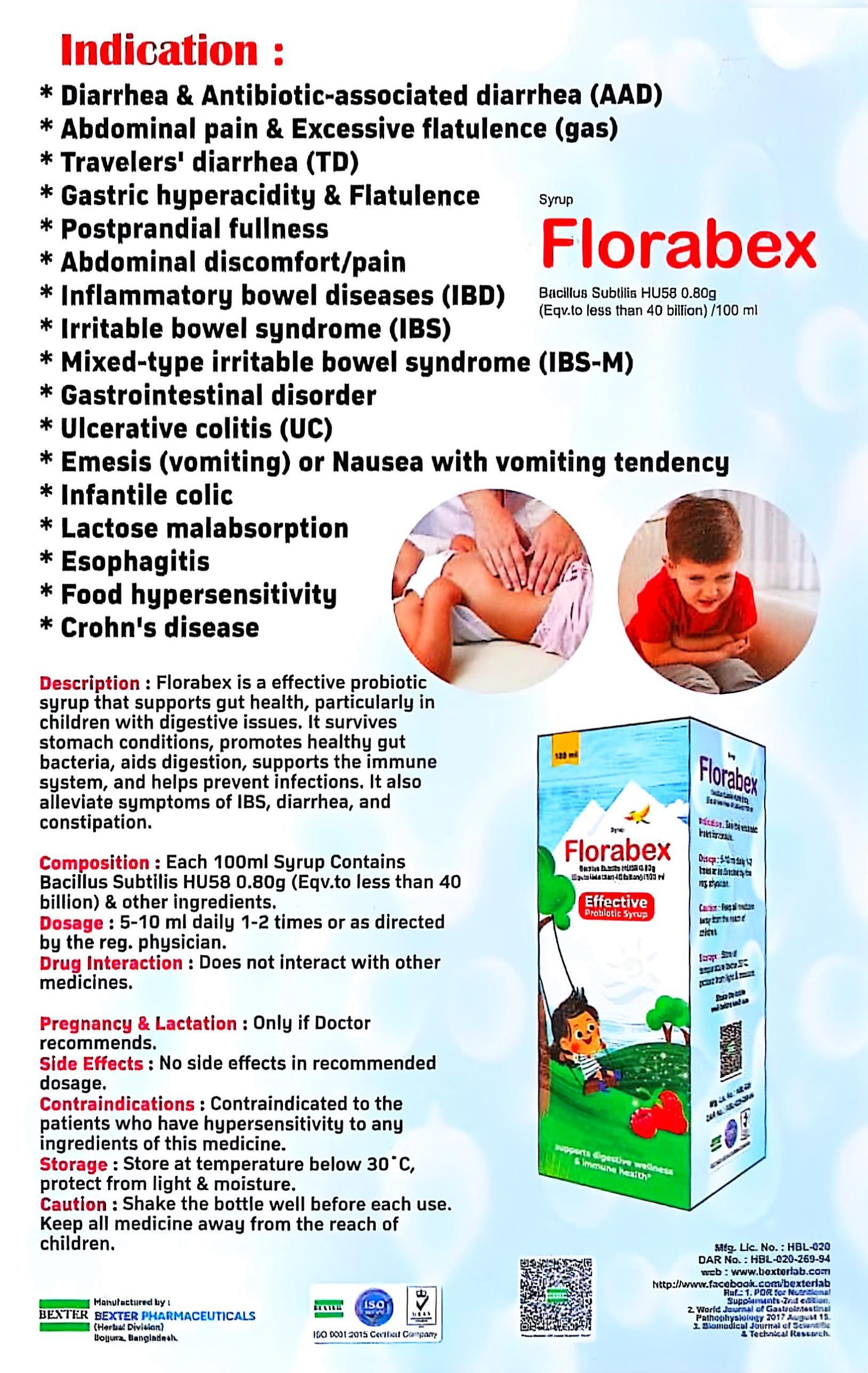 Florabex Probiotic Syrup - Image 3